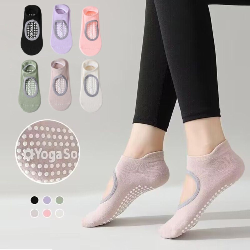 Medias Para Pilates Y Yoga - Profissional silicone antiderrapante meias de yoga