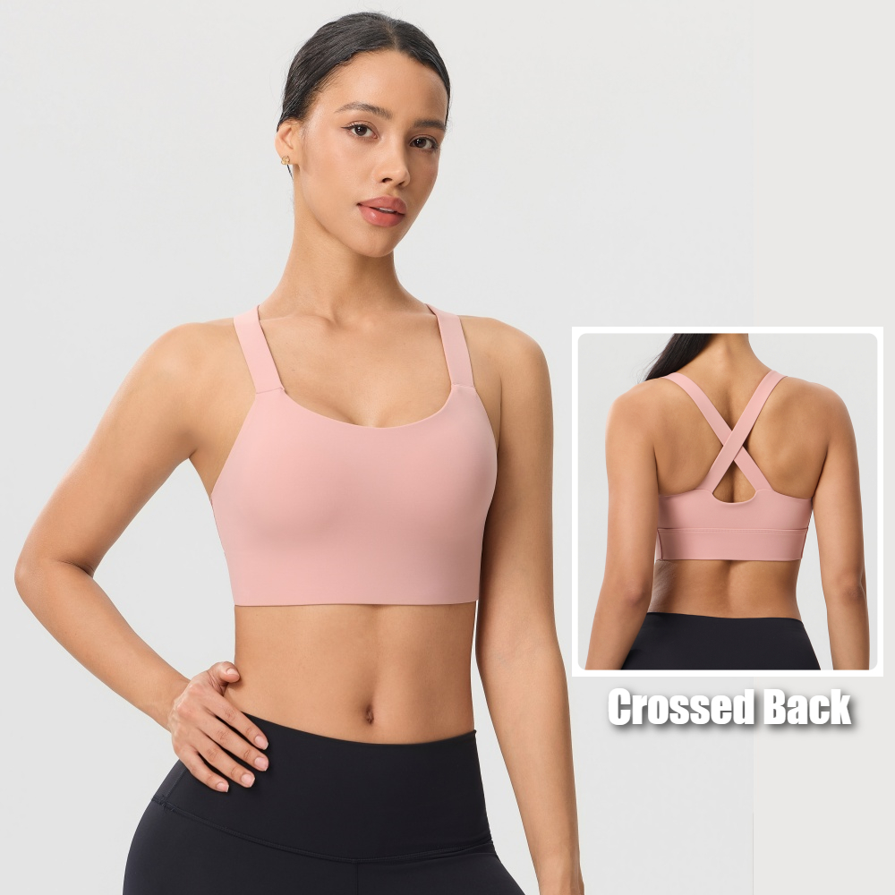 Pilates Yoga One - Sutiã esportivo de cor sólida com