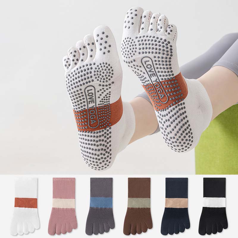Medias Para Pilates Y Yoga - Feminino split toe esporte moda pilates