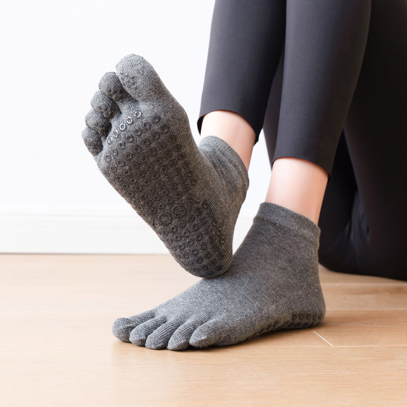 Anti-deslizamento feminino mei - Medias Para Pilates Y Yoga avaliação e preço