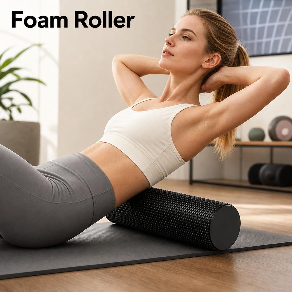 Rolo de Espuma EVA de Alta Den - Pilate Yoga Workout avaliação e preço