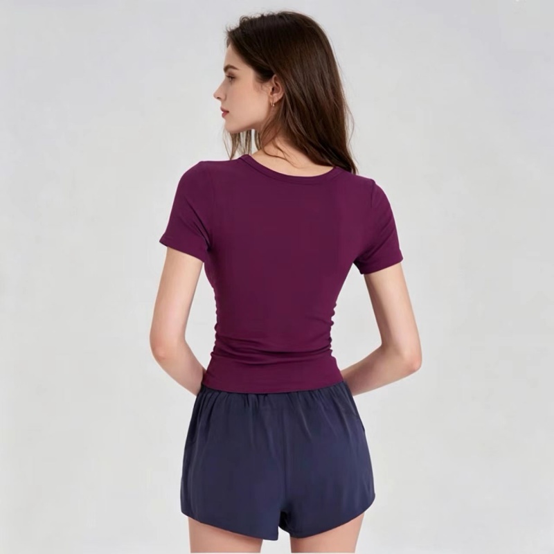 Camiseta Esportiva Feminina de - Pilate Yoga Workout avaliação e preço