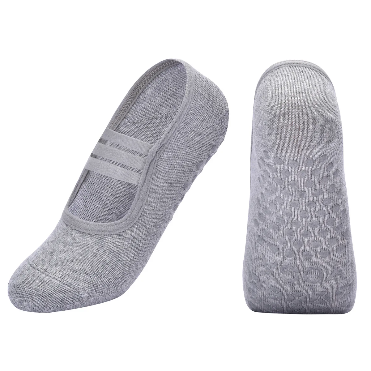 Silicone antiderrapante meias  - Medias Para Pilates Y Yoga avaliação e preço