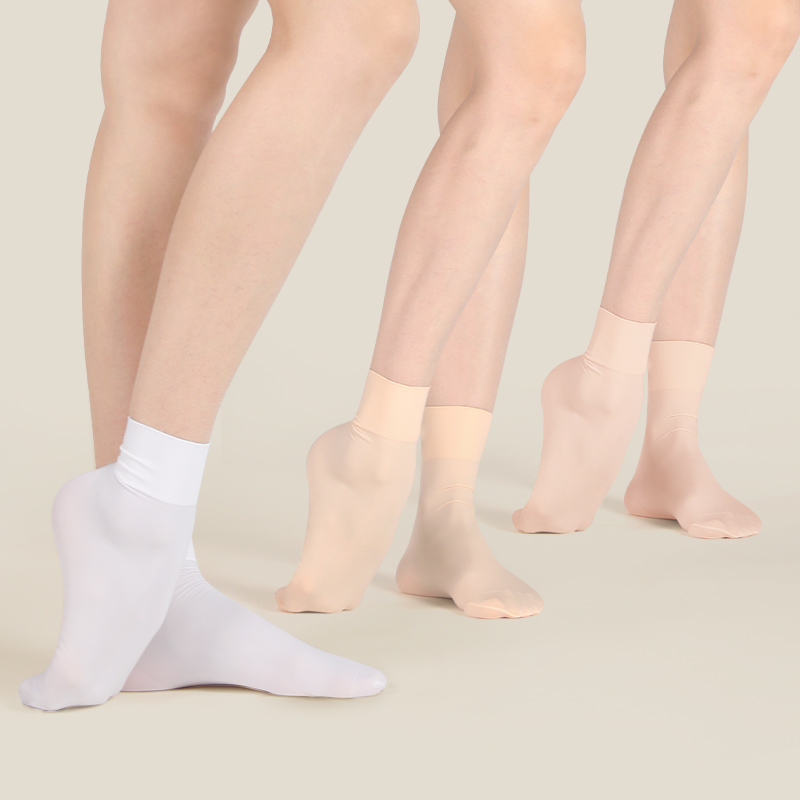 Meninas mulheres meias de balé - Medias Para Pilates Y Yoga avaliação e preço